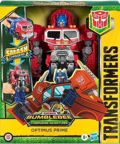 Outlet 👍 Transformers Bumblebee Cyberverse Adventures Optimus Prime Deluxe Action Figure 🔔