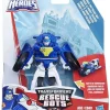 Best Sale 🔔 Transformers Rescue Bots Chase the Police-Bot Action Figure [Damaged Package] 💯