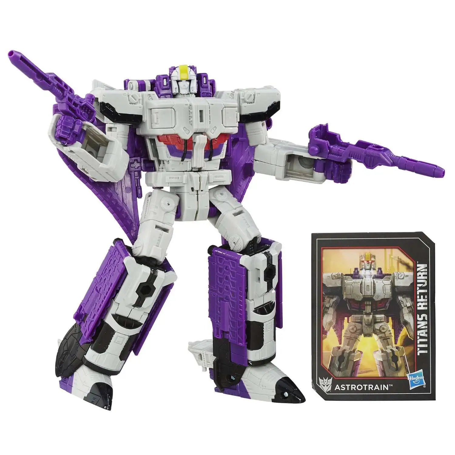 Best Pirce ✨ Transformers Generations Titans Return Darkmoon & Astrotrain Voyager Action Figure 💯 - Image 4