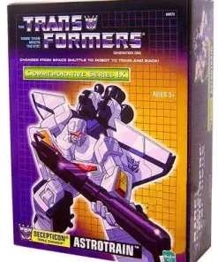 Discount ⭐ Transformers Generation 1 Commemorative Series IX Astrotrain Exclusive Action Figure ❤️