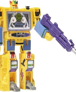 Cheap 😀 Transformers J. Balvin Mash-Up Project Jam J. Balvintron Exclusive 7" Action Figure [Energia Buzzsaw & Vibras Stripes] 🤩