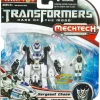 Hot Sale 🎉 Transformers Dark of the Moon Mechtech Icepick with Sergeant Chaos Action Figure Set [Damaged Package] ⌛