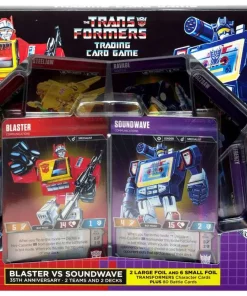 Top 10 😀 Transformers Blaster vs. Soundwave Trading Card Game [Version 2, Damaged Package] 🎁