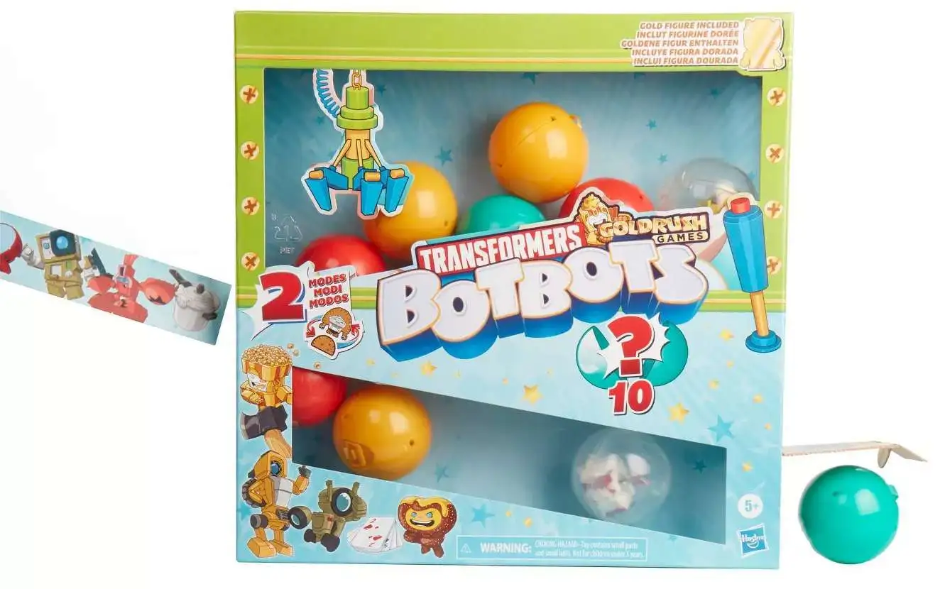 Deals ⭐ Transformers Goldrush Games BotBots Series 4 Surprise Unboxing: Claw Machine Mystery 10-Pack 😀 - Image 2