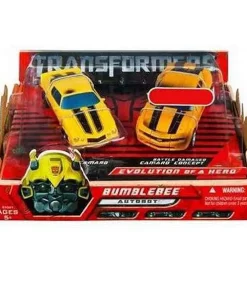 Coupon 🤩 Transformers Movie Bumblebee Evolution of a Hero Exclusive Deluxe Action Figure 2-Pack [Damaged Package] 🥰