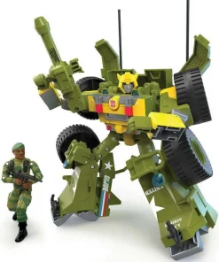 New 🔔 Transformers x G.I. Joe Generations Collaborative GI Joe Mash-Up Bumblebee A.W.E Striker & Lonzo "Stalker" Wilkinson Action Figure (Pre-Order ships March) ❤️
