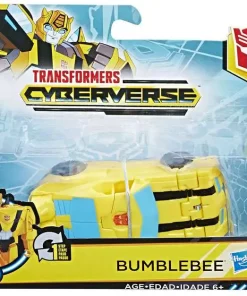 Budget 👍 Transformers Cyberverse 1 Step Changer Bumblebee 4.25" Action Figure [2018] ⭐