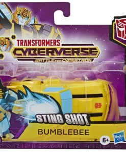 Promo 😀 Transformers Cyberverse Battle for Cybertron 1 Step Changer Bumblebee 4.25" Action Figure [Battle for Cybertron] 🛒