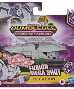 Best Pirce 💯 Transformers Bumblebee Cyberverse Adventures 1 Step Changer Megatron 4.25" Action Figure 👍