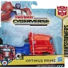 Best Sale 😀 Transformers Cyberverse 1 Step Changer Optimus Prime 4.25" Action Figure [2018] 🎁