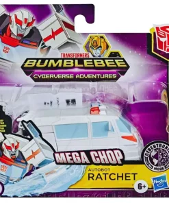Cheapest ๐ Transformers Bumblebee Cyberverse Adventures 1 Step Changer Ratchet 4.25" Action Figure โญ