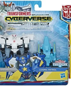 Promo 🧨 Transformers Cyberverse Power of the Spark Spark Armor Prowl Battle Class Action Figure [Cosmic Patrol] ✔️