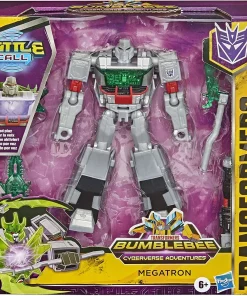 Brand new ⭐ Transformers Bumblebee Cyberverse Adventures Battle Call Megatron Trooper Action Figure 🎁