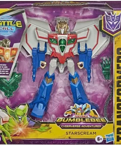 Flash Sale 😉 Transformers Bumblebee Cyberverse Adventures Battle Call Starscream Trooper Action Figure ⭐