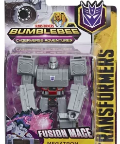 Cheapest 🌟 Transformers Bumblebee Cyberverse Adventures Action Attackers Megatron Scout Action Figure [Fusion Mace] 🥰