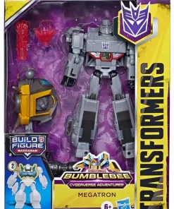 Best reviews of ✨ Transformers Bumblebee Cyberverse Adventures Build a Maccadam Megatron Deluxe Action Figure [Damaged Package] ✨