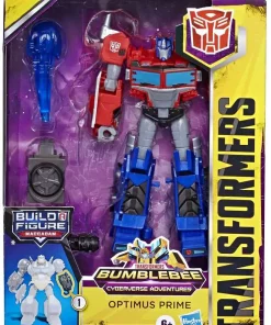 Wholesale 🎉 Transformers Bumblebee Cyberverse Adventures Build a Maccadam Optimus Prime Deluxe Action Figure ⌛