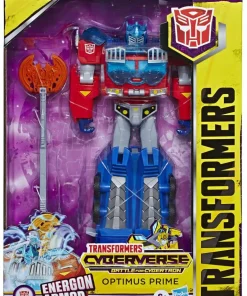 Best Pirce 👍 Transformers Cyberverse Optimus Prime Ultimate Action Figure [Energon Armor] 😉
