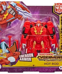 Coupon 🌟 Transformers Cyberverse Battle for Cybertron Hot Rod Ultra Action Figure 🛒