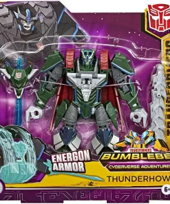 Best Pirce 😍 Transformers Bumblebee Cyberverse Adventures Thunderhowl Ultra Action Figure 🔥