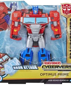 Cheap 😉 Transformers Cyberverse Optimus Prime Ultra Action Figure [Bash Attack] 🔥