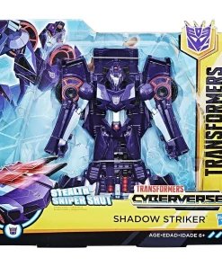 Hot Sale 🌟 Transformers Cyberverse Shadow Striker Ultra Action Figure [Stealth Sniper Shot] ⭐