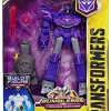 Outlet ✔️ Transformers Bumblebee Cyberverse Adventures Build a Maccadam Shockwave Deluxe Action Figure 🥰