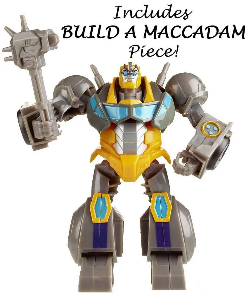 Outlet โ๏ธ Transformers Bumblebee Cyberverse Adventures Build a Maccadam Shockwave Deluxe Action Figure ๐ฅฐ - Image 4