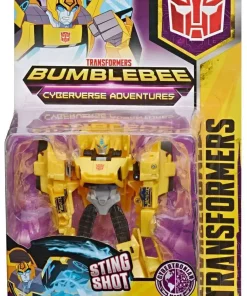 Outlet 👏 Transformers Cyberverse Adventures Bumblebee Warrior Action Figure ✨