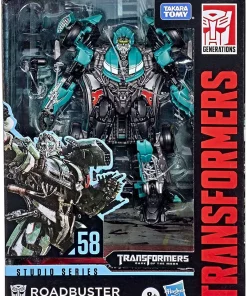 Best deal 🎉 Transformers Generations Studio Series Roadbuster Deluxe Action Figure #58 [Dark of the Moon] 🎁
