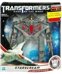 Outlet 🛒 Transformers Dark of the Moon Exclusives Voyager Starscream Exclusive Voyager Action Figure 🎁