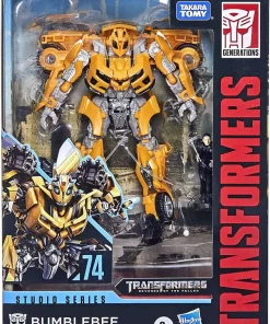 New 🎁 Transformers Generations Studio Series 74 Bumblebee Deluxe Action Figure [Revenge of the Fallen, with Sam] 🎁