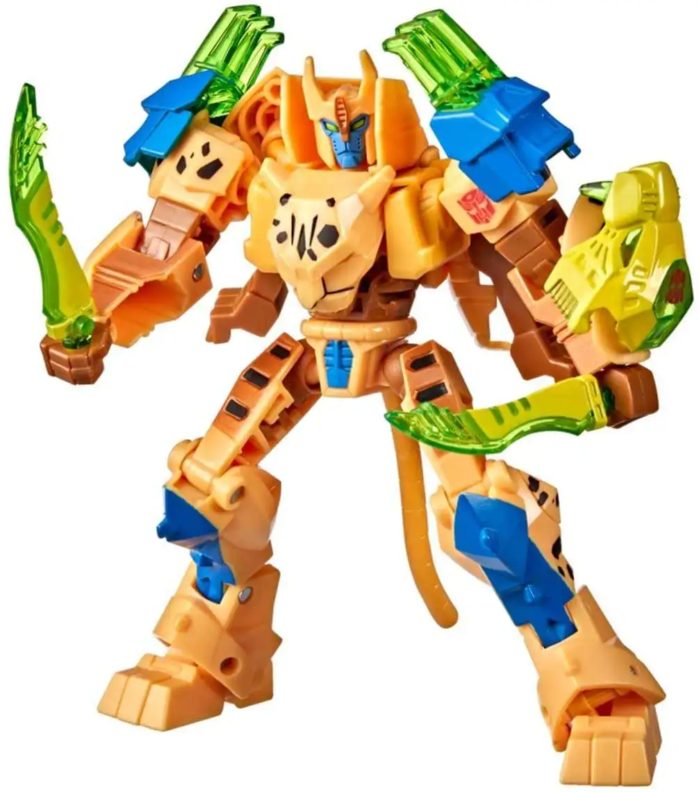 Brand new ๐ Transformers Bumblebee Cyberverse Adventures Cheetor Deluxe Action Figure โค๏ธ - Image 4