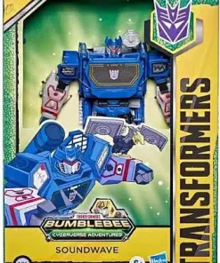 Outlet 👏 Transformers Bumblebee Cyberverse Adventures Soundwave Deluxe Action Figure (Pre-Order ships October) 🔔