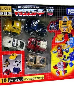 Best Pirce 🥰 Transformers Japanese Renewal Encore Minibot Action Figure Set #10 ⭐
