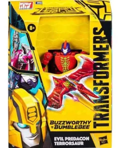 Discount 😍 Transformers Buzzworthy Bumblebee Evil Predacon Terrorsaur Exclusive Deluxe Action Figure 🤩