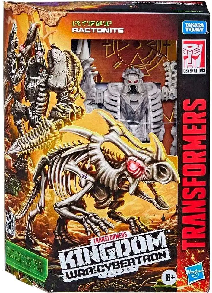 Flash Sale ✔️ Transformers Generations Kingdom: War for Cybertron Trilogy Ractonite Deluxe Action Figure ❤️