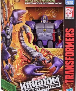 Coupon ✨ Transformers Generations Kingdom: War for Cybertron Trilogy Predacon Scorponok Deluxe Action Figure 🥰