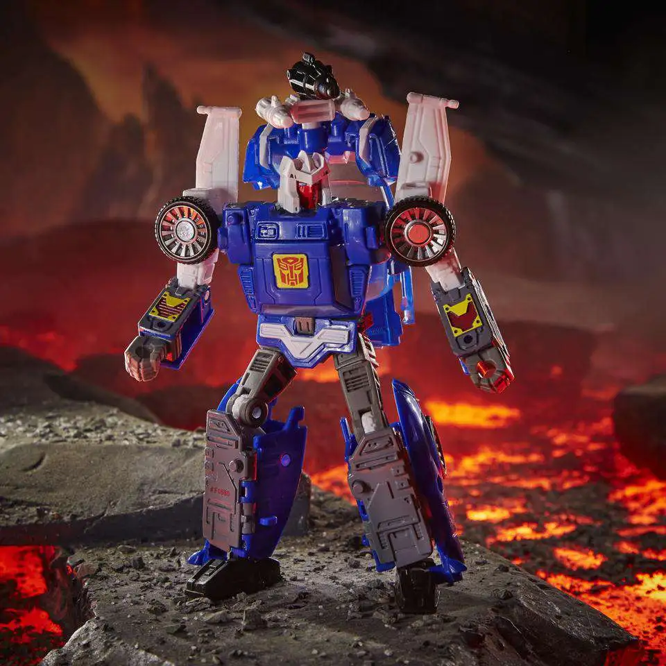 Promo 😉 Transformers Generations Kingdom: War for Cybertron Trilogy Autobot Tracks Deluxe Action Figure ✨ - Image 3