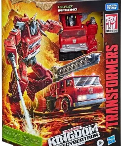 Budget 🔥 Transformers Generations Kingdom: War for Cybertron Trilogy Inferno Voyager Action Figure ✔️