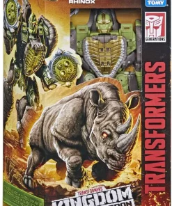 Promo 🤩 Transformers Generations Kingdom: War for Cybertron Trilogy Rhinox Voyager Action Figure 😍