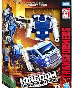 Budget 😉 Transformers Generations Kingdom: War for Cybertron Trilogy Autobot Pipes Deluxe Action Figure 😍
