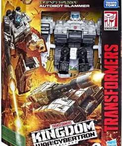 Budget 👏 Transformers Generations Kingdom: War for Cybertron Trilogy Autobot Slammer Deluxe Action Figure 👏