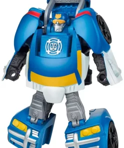 Best Pirce 🎁 Transformers Playskool Heroes Rescue Bots Academy All-Star Chase 4.5" Action Figure [Rescan] 🔔