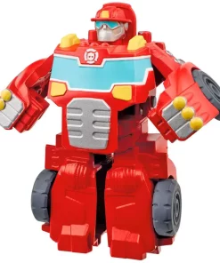 Brand new 🎉 Transformers Playskool Heroes Rescue Bots Academy All-Star Heatwave 4.5" Action Figure [Rescan] 🧨