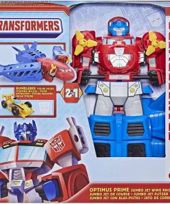 Buy 🧨 Transformers Generations Optimus Prime Jumbo Jet Wing Racer Action Figure ⌛