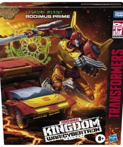 Promo 💯 Transformers Generations Kingdom: War for Cybertron Trilogy Rodimus Prime Commander Action Figure ⭐