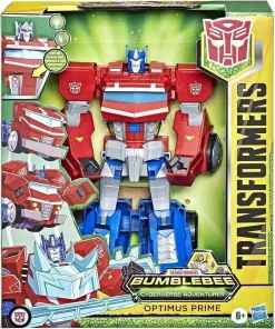 New ✨ Transformers Cyberverse Adventures Roll & Change Optimus Prime Action Figure 😉