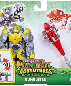 Promo 😀 Transformers Dinobot Adventures Bumblebee Action Figure 2-Pack [with Lance The Raptor Dinobot] 🥰