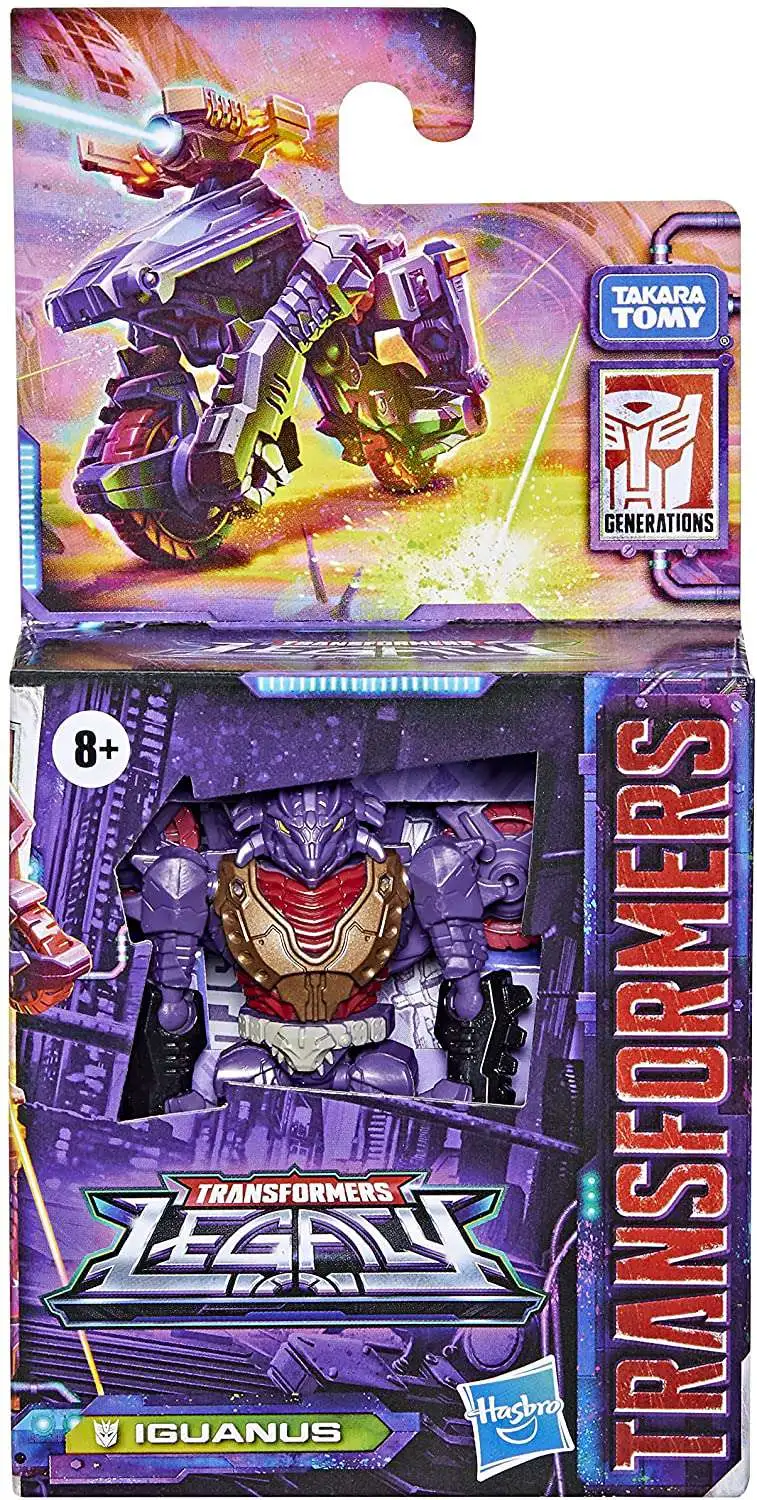 Cheapest 🤩 Transformers Generations Legacy Iguanus Core Action Figure 🔔